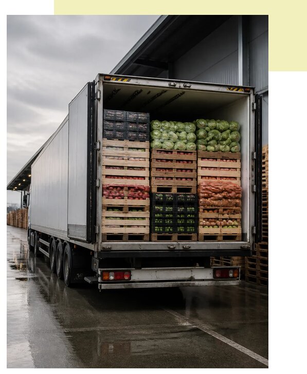 Перевозка плодоовощной продукции в Лянтор по цене от 5119 р. | Агросервис-Лнт